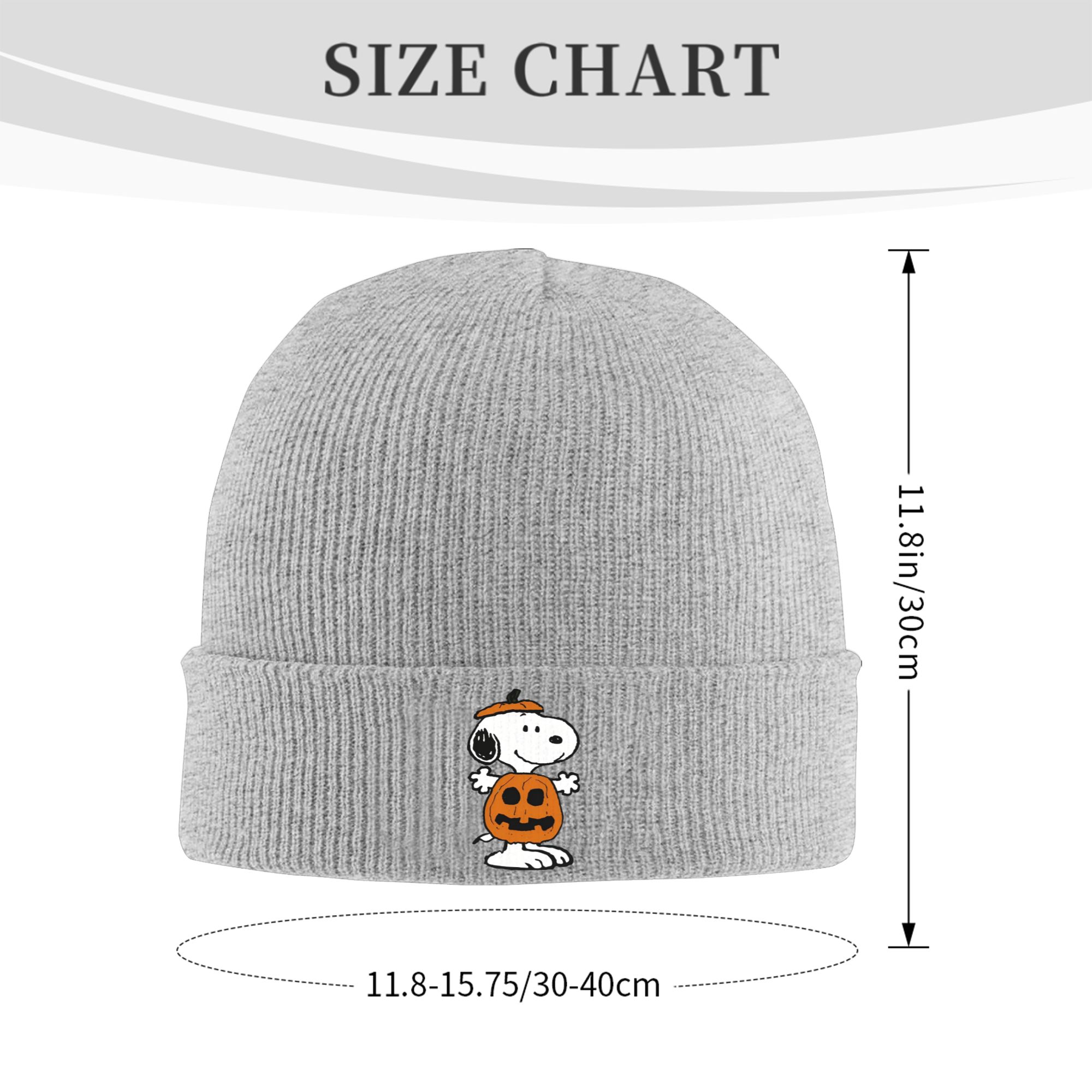 スヌーピー ハロウィン パンプキン柄 トリック・オア・トリー - Beanie Cuffed Knit のレビューと価格