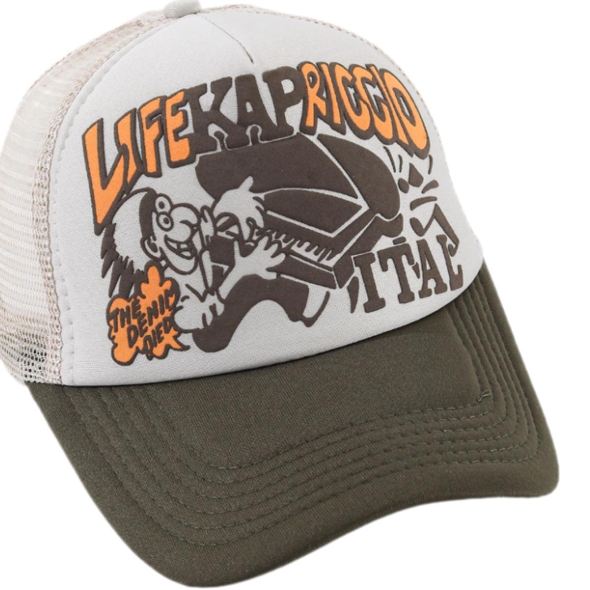 野球帽、通気性の良いメッシュ素材、カラーブロックデザイン、文 - Trucker Cap Mesh のレビューと価格